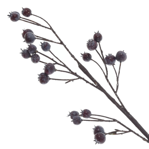 Ветка искусственная "Голубика", L12 W2,5 H51 см Ветка искусственная "Голубика", L12 W2,5 H51 см