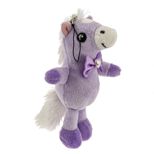 Игрушка набивная с подвесом "Лошадка", L10 W10 H14 см, 3в. фото 7