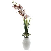 Цветочная композиция "Орхидея", L31 W16 H60 см