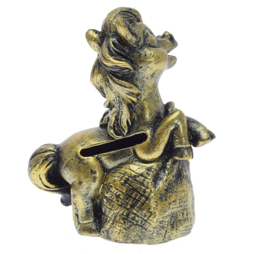 Копилка "Лошадь", L7 W5 H10 см, 4в. фото 6