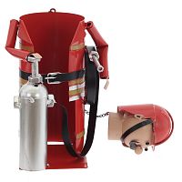 Подставка для бутылки "Пожарный", D 9 см, L14 W13,5 H19,5 см