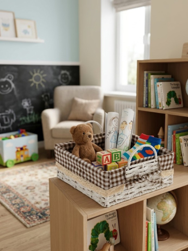 Корзина, L25 W25 H15/10 см фото 5