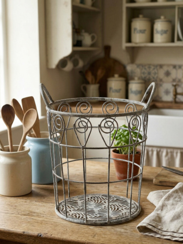 Корзина, L30,5 W27 H35 см фото 3