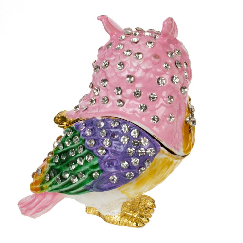 Шкатулка "Сова", L6 W4,5 H7 см фото 3