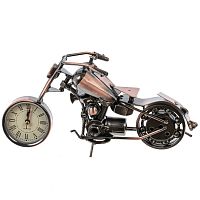 Изделие декоративное "Мотоцикл" с часами, (1xААА не прилаг.), L25 W12 H12 см
