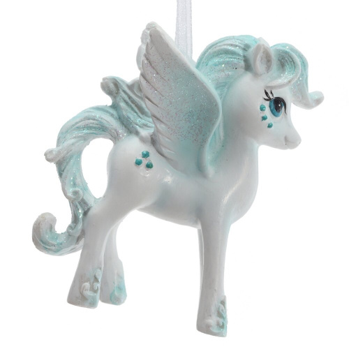 Фигурка декоративная подвесная "Лошадка",  L7,5 W3,5 H8 см, 2в. фото 2