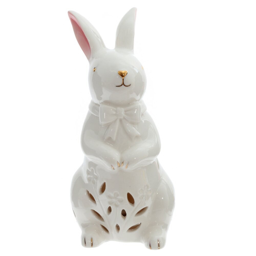 Фигурка декоративная "Заяц" (подсветка, 3xLR44 н/п), L, L7 W8 H15 см фото 2