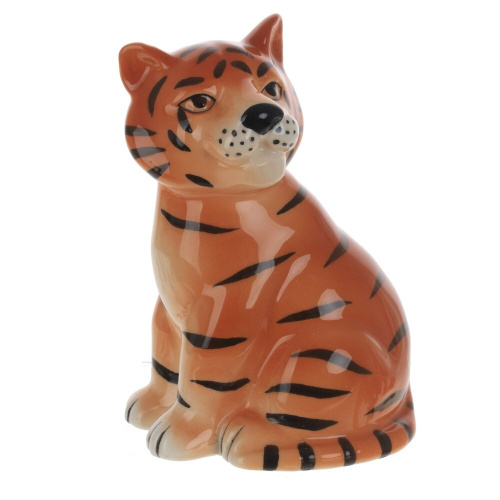 Фигурка декоративная "Тигр",  L6,5 W7 H11 см, 2в. фото 9