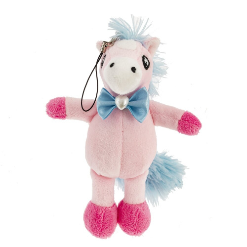 Игрушка набивная с подвесом "Лошадка", L10 W10 H14 см, 3в. фото 2