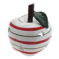 Фигурка декоративная с подсветкой (LR44x2) "Яблоко", L9,, L9 W9 H10,5 см