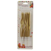 Набор из 11-ти свечей для торта, D 0,5 см,L6,5 W1,5 H20 см