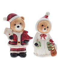 Фигурка декоративная "Медвежонок", L9 W6 H14 см, 2в.