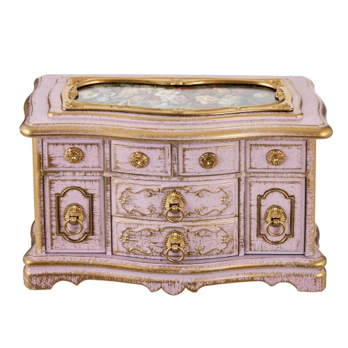 Шкатулка для украшений (музык.), L21 W11,5 H13 см Шкатулка для украшений (музык.), L21 W11,5 H13 см