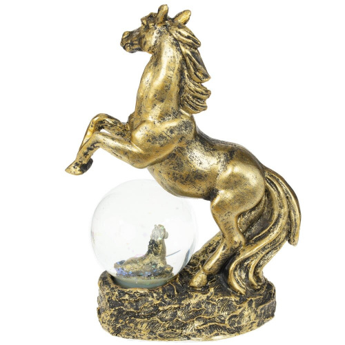 Фигурка декор в стекл шаре "Лошадь", L10 W5 H14 см, 2в. фото 4 Фигурка декор в стекл шаре "Лошадь", L10 W5 H14 см, 2в. фото 4