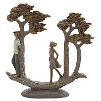 Фигурка декоративная "Влюбленная пара", L23 W6,5 H24,5 см