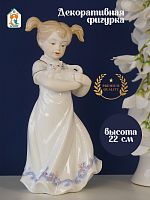 Фигурка декоративная "Девочка", L10,5 W7,5 H22 см