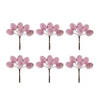 Набор из 6-ти изделий декоративных "Яйца пасхальные", L17 W3,5 H17,5/10 см