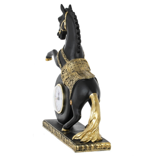 Фигурка декоративная "Лошадь" с часами (ААх1 н/п), L32 W9,5 H35 см фото 4