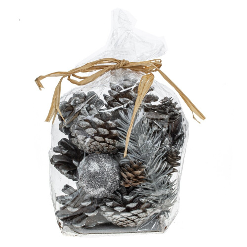 Изделие декоративное " Новогодняя композиция", L10 W10 H20 см Изделие декоративное " Новогодняя композиция", L10 W10 H20 см