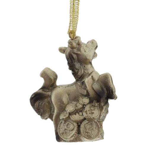 Фигурка декоративная подвесная "Лошадка", L4 W2 H5,5 см, 2в. фото 5 Фигурка декоративная подвесная "Лошадка", L4 W2 H5,5 см, 2в. фото 5