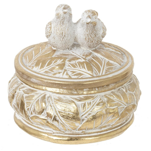 Шкатулка, L10 W10 H9,5 см фото 2