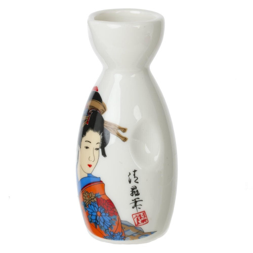 Набор для саке: графин 140 мл и 4 стакана 35 мл, L18,5 W7 H15 см фото 5