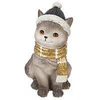 Фигурка декоративная "Котёнок", L9,5 W11,5 H17 см