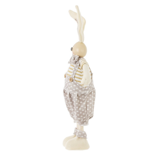 Игрушка набивная "Заяц/Зайка", L11 W10 H43 см, 2в. фото 7