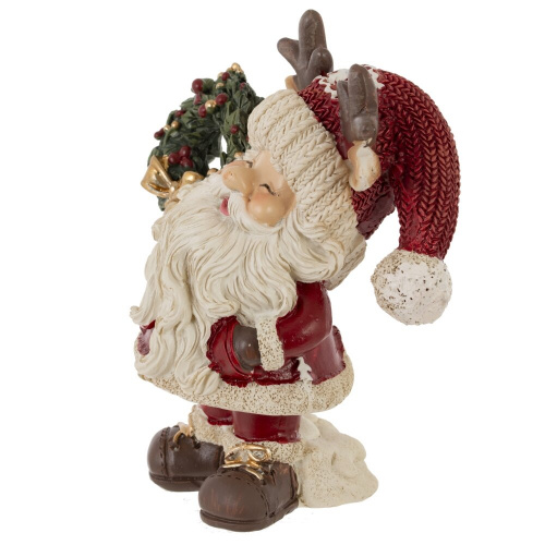 Фигурка декоративная "Дед Мороз", L10 W6,5 H12,5 см, 2в. фото 6 Фигурка декоративная "Дед Мороз", L10 W6,5 H12,5 см, 2в. фото 6