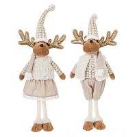 Игрушка набивная "Олень", L17 W13 H59 см, 2в.