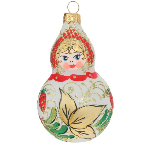 Украшение новогоднее "Матрешка", L5 W5 H9 см, 5в. фото 10